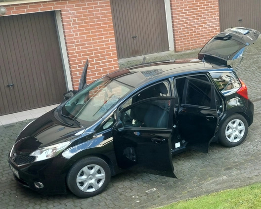 Nissan Note cena 39500 przebieg: 44600, rok produkcji 2016 z Warszawa małe 137